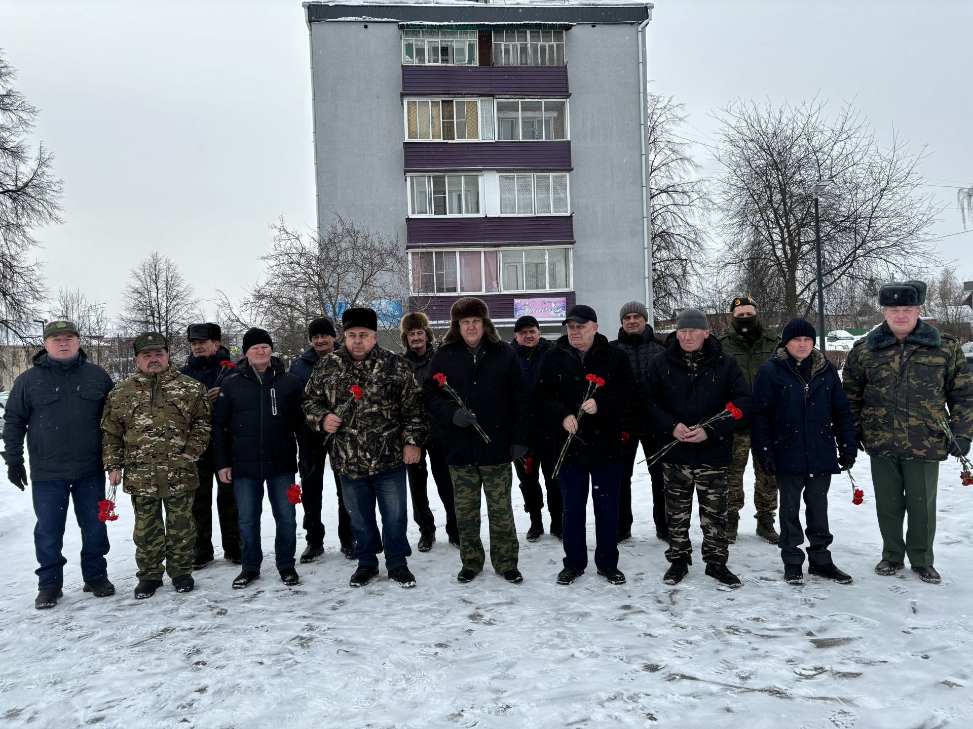В Агрызе состоялась Акция Памяти в честь воинов - интернационалистов