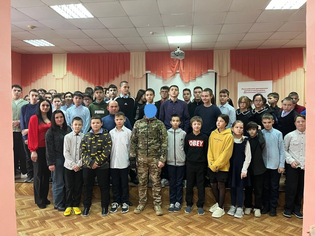 Герои среди нас: участник СВО встретился с учениками гимназии им. Асафа Абдрахманова