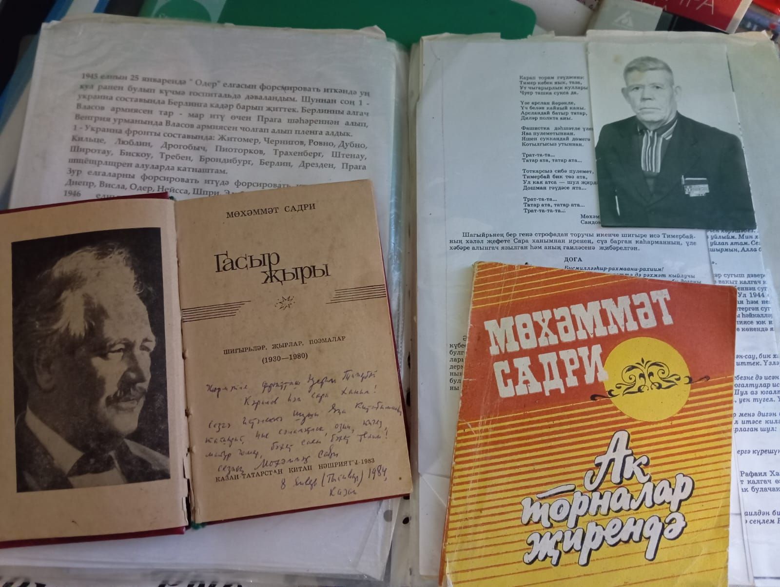 Тәбәрле авылы музеенда Бөек Ватан сугышы экспонатларын кадерләп саклыйлар