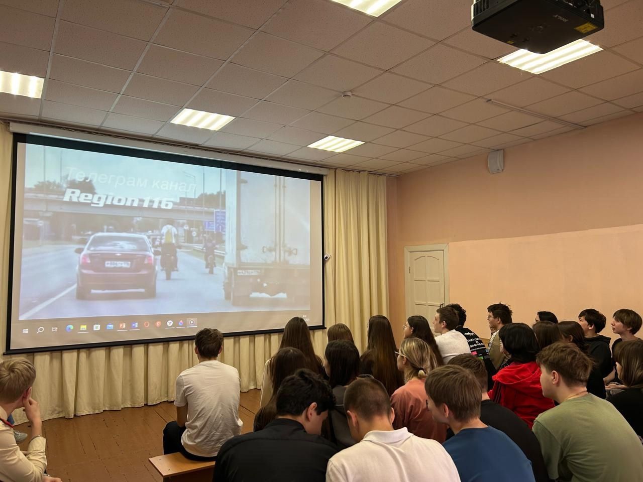 В школе №2 говорили о правилах дорожного движения