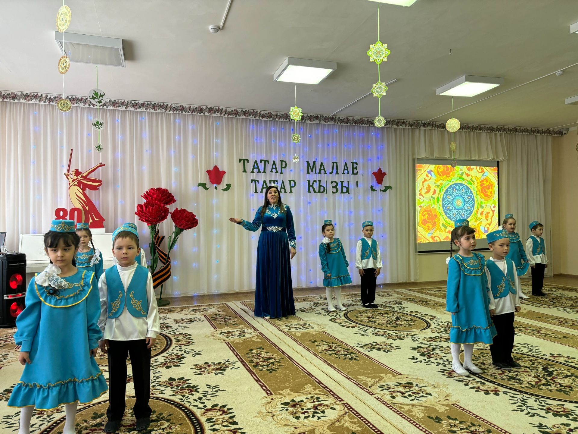 В детском саду №7 проходит муниципальный этап конкурса «Татар малае, татар кызы»