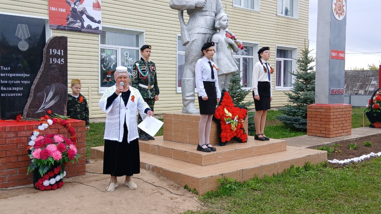 Исәнбайда Бөек Җиңүнең 80 еллыгын зур әзерлек белән уздырдылар