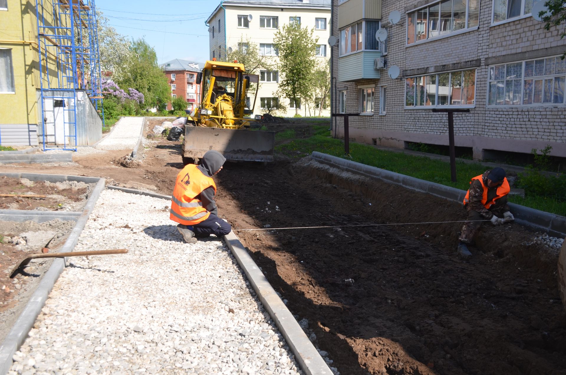 В 2026 году в Агрызе по программе «Наш двор» благоустроят еще два двора