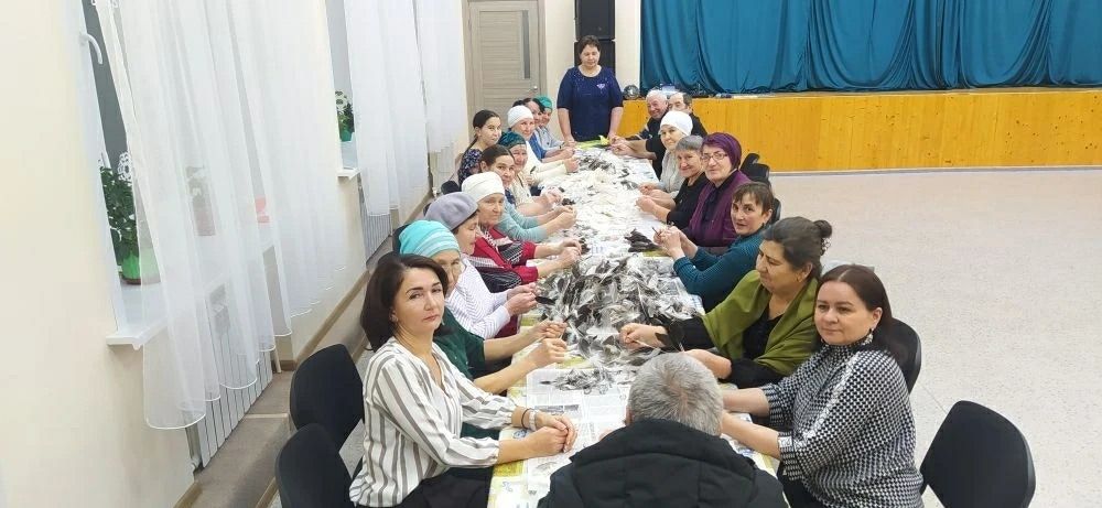 Иске Эсләк мәдәният йортында китапханә белән берлектә «Кич утыру » кичәсе үткәрелде