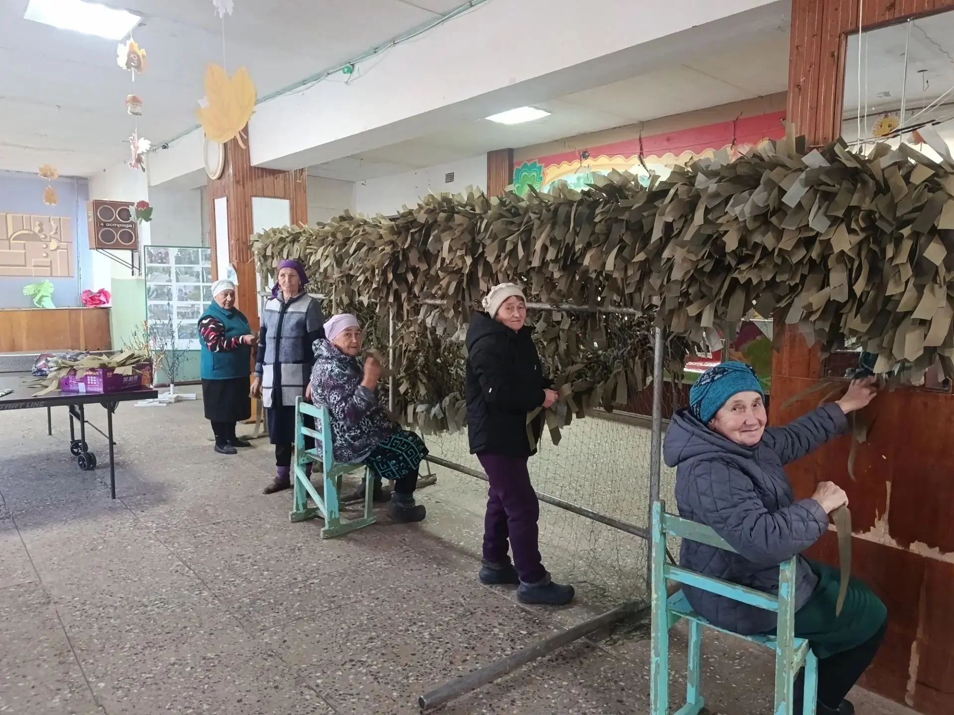Көчек авылы халкы актив рәвештә махсус хәрби опреация зонасындагы якташларга ярдәм итә