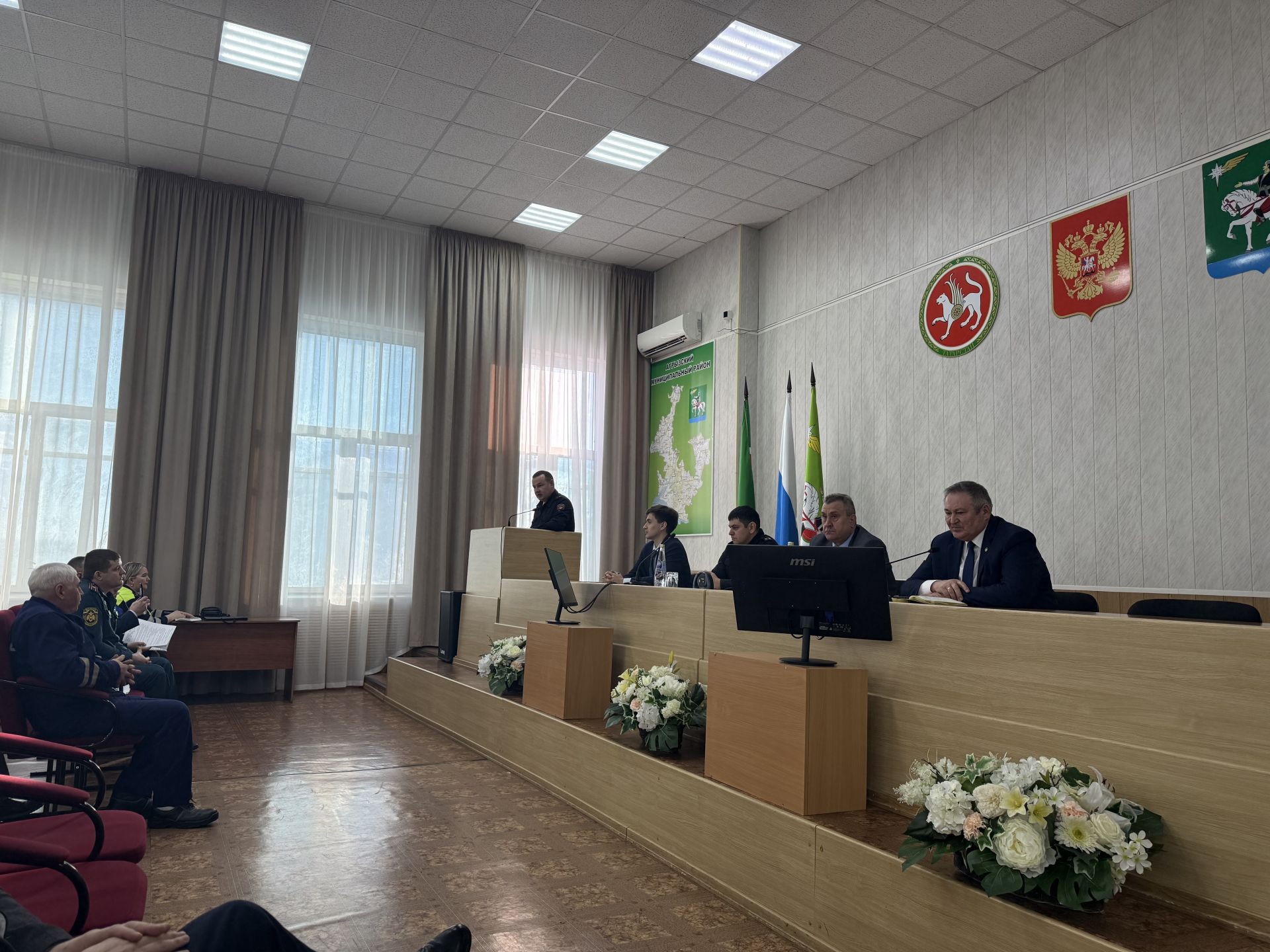 Расширенное заседание комиссии по БДД прошло в администрации Агрызского района