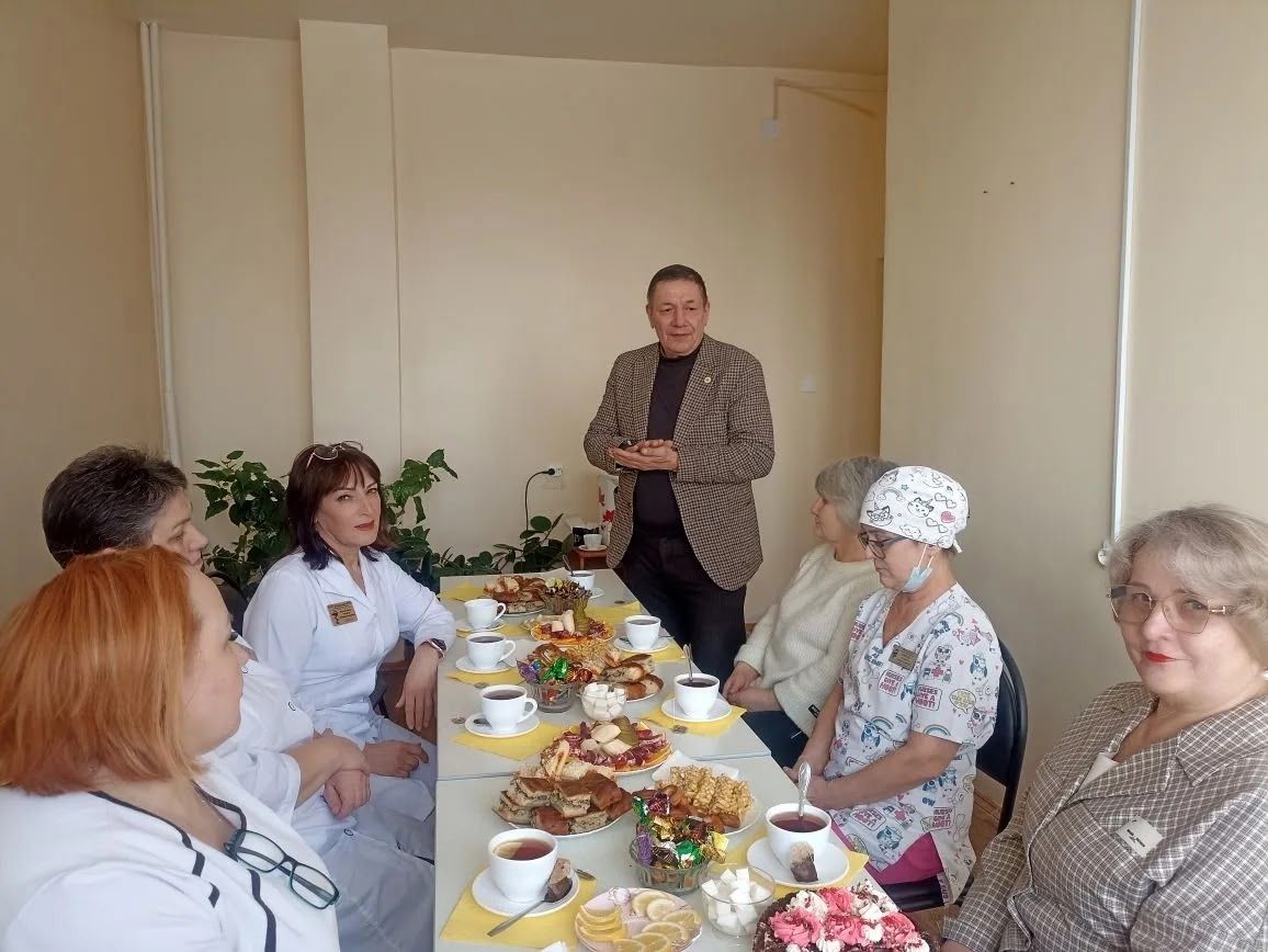 В Агрызской ЦРБ прошла встреча с семьями защитников Отечества