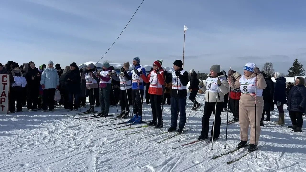 В Кулегаше состоялась «Мари лыжня» памяти участников СВО