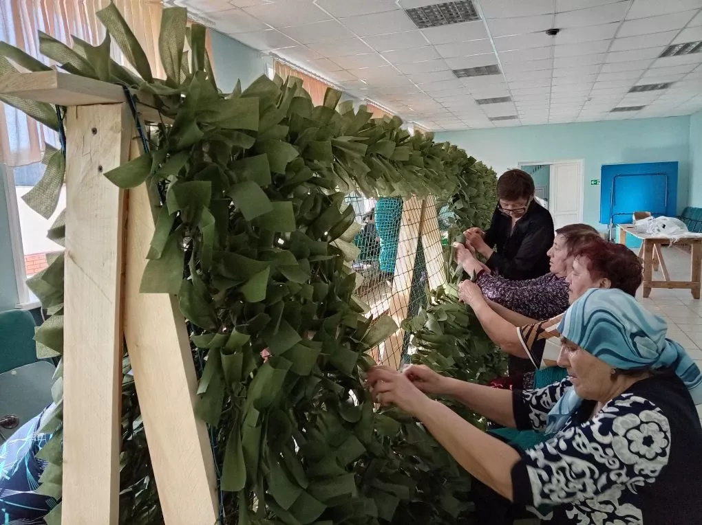 Исәнбай волонтерлары хәрбиләргә ярдәм итә: бердәмлек – җиңүгә юл