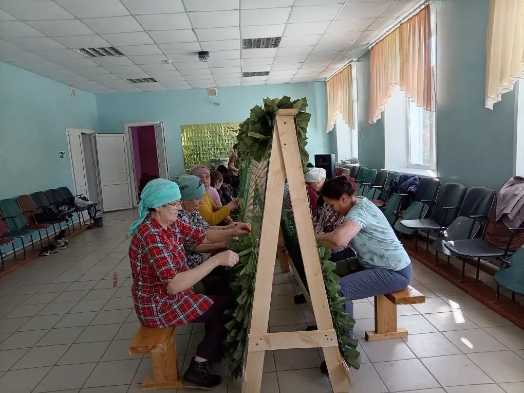 Исәнбай волонтерлары хәрбиләргә ярдәм итә: бердәмлек – җиңүгә юл