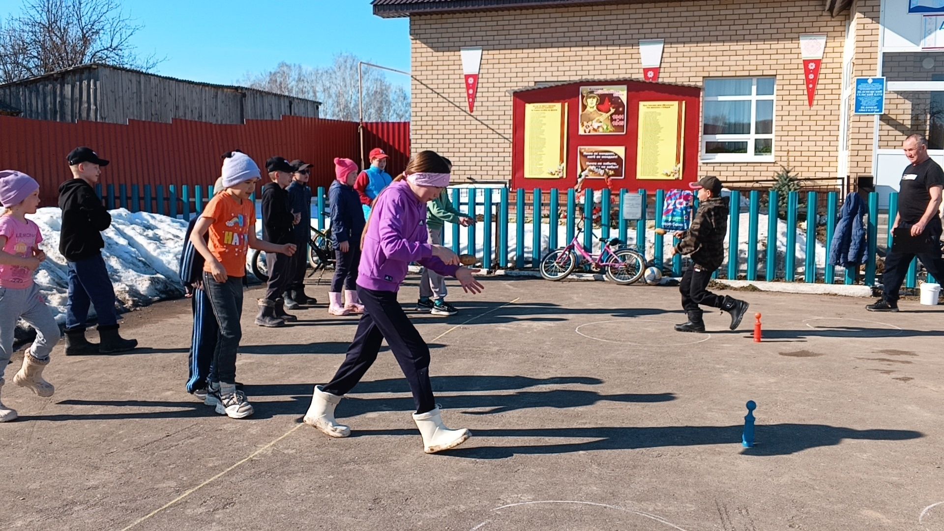 В Пелемешском сельском клубе прошла спортивно-игровая программа для школьников