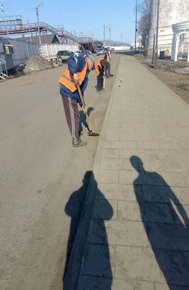 Работы по благоустройству города ведутся в постоянном режиме