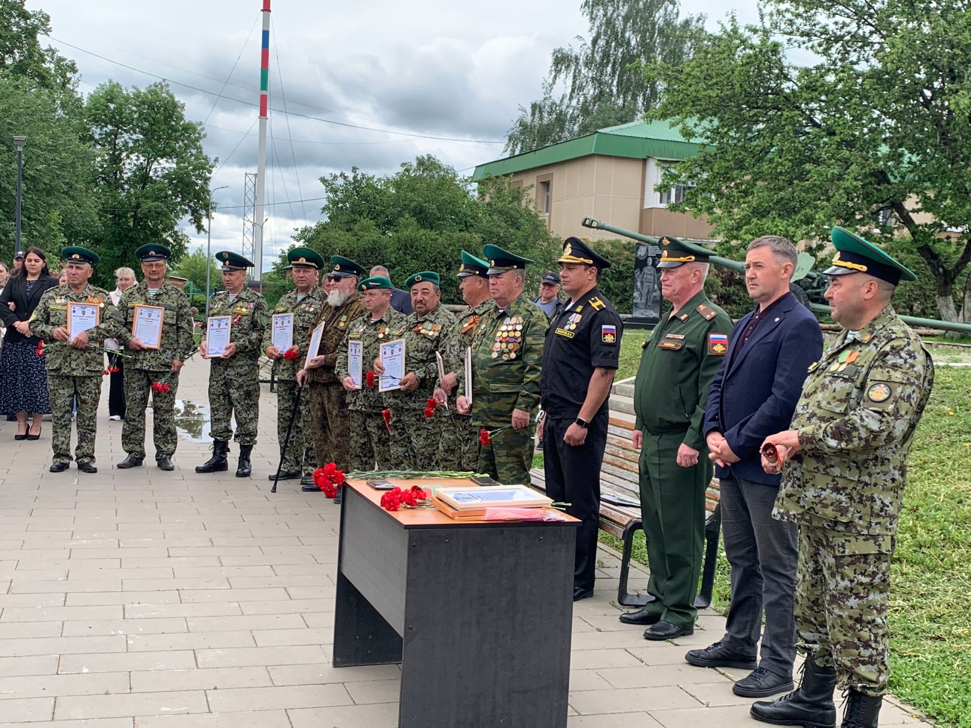 В Агрызском районе состоялось мероприятие в честь Дня пограничника