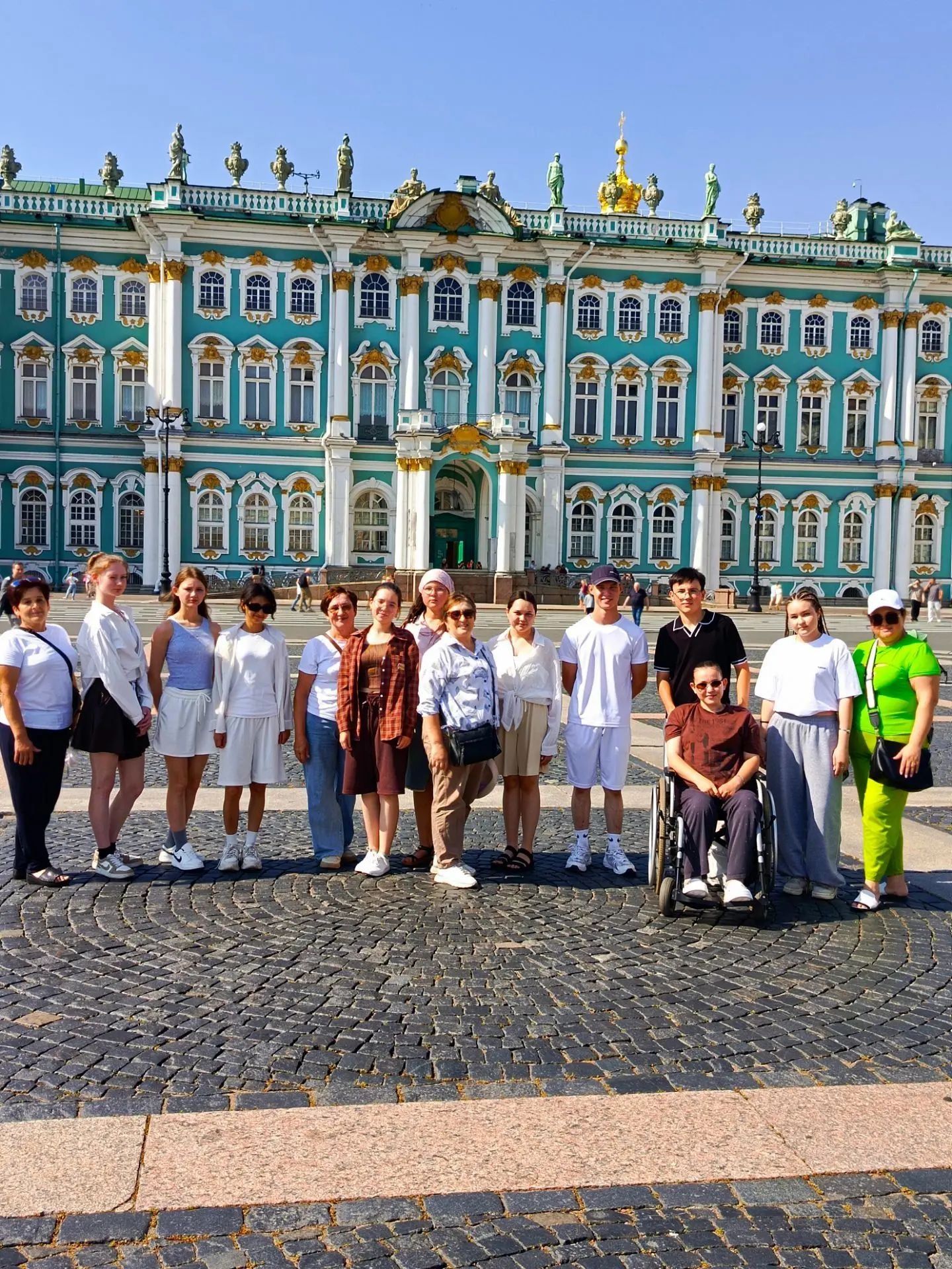 Учащиеся из Исенбаевской школы посетили Санкт-Петербург