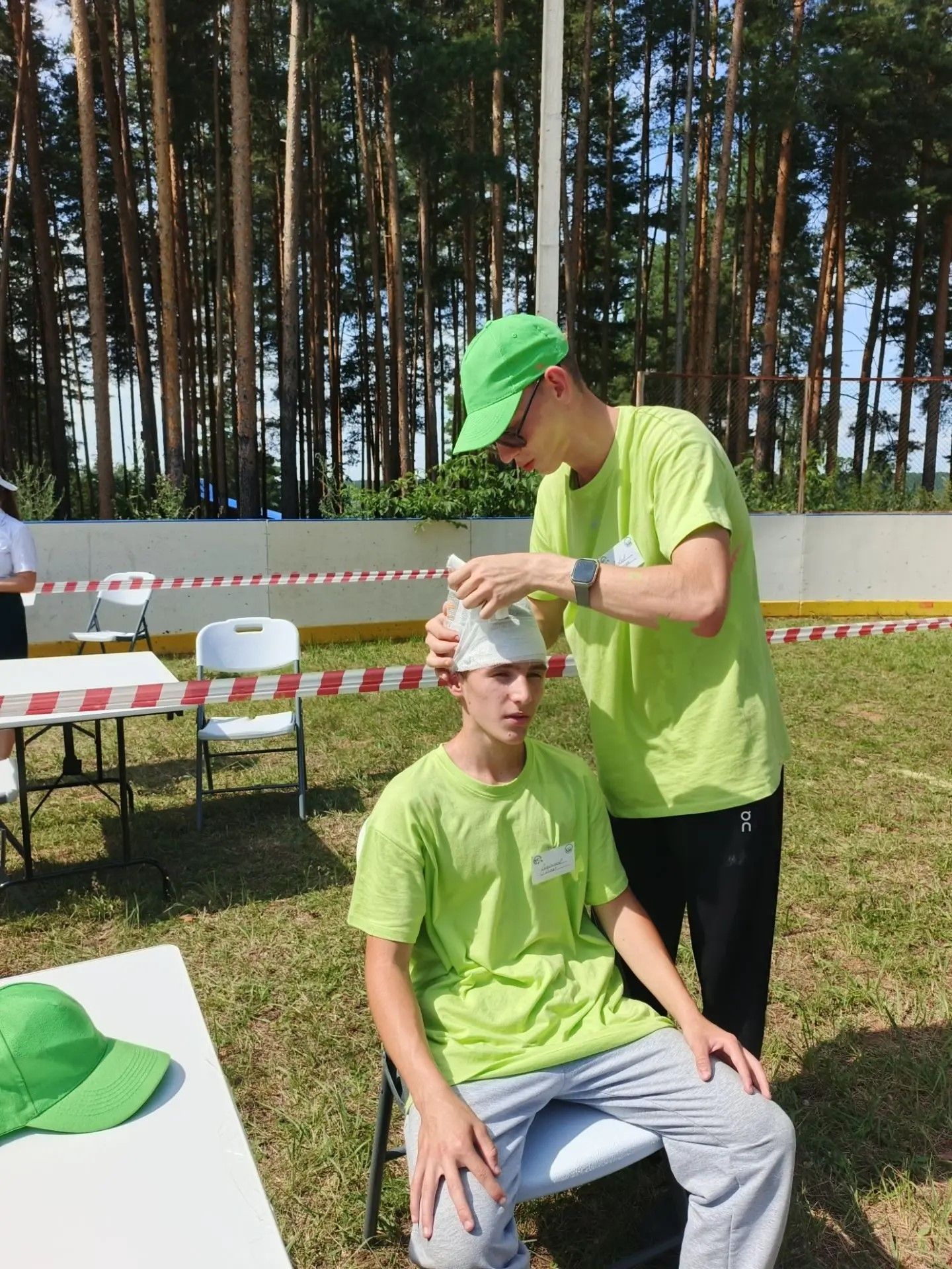Школьники из Агрызского района участвуют в слёте лесничеств в Кукморском районе