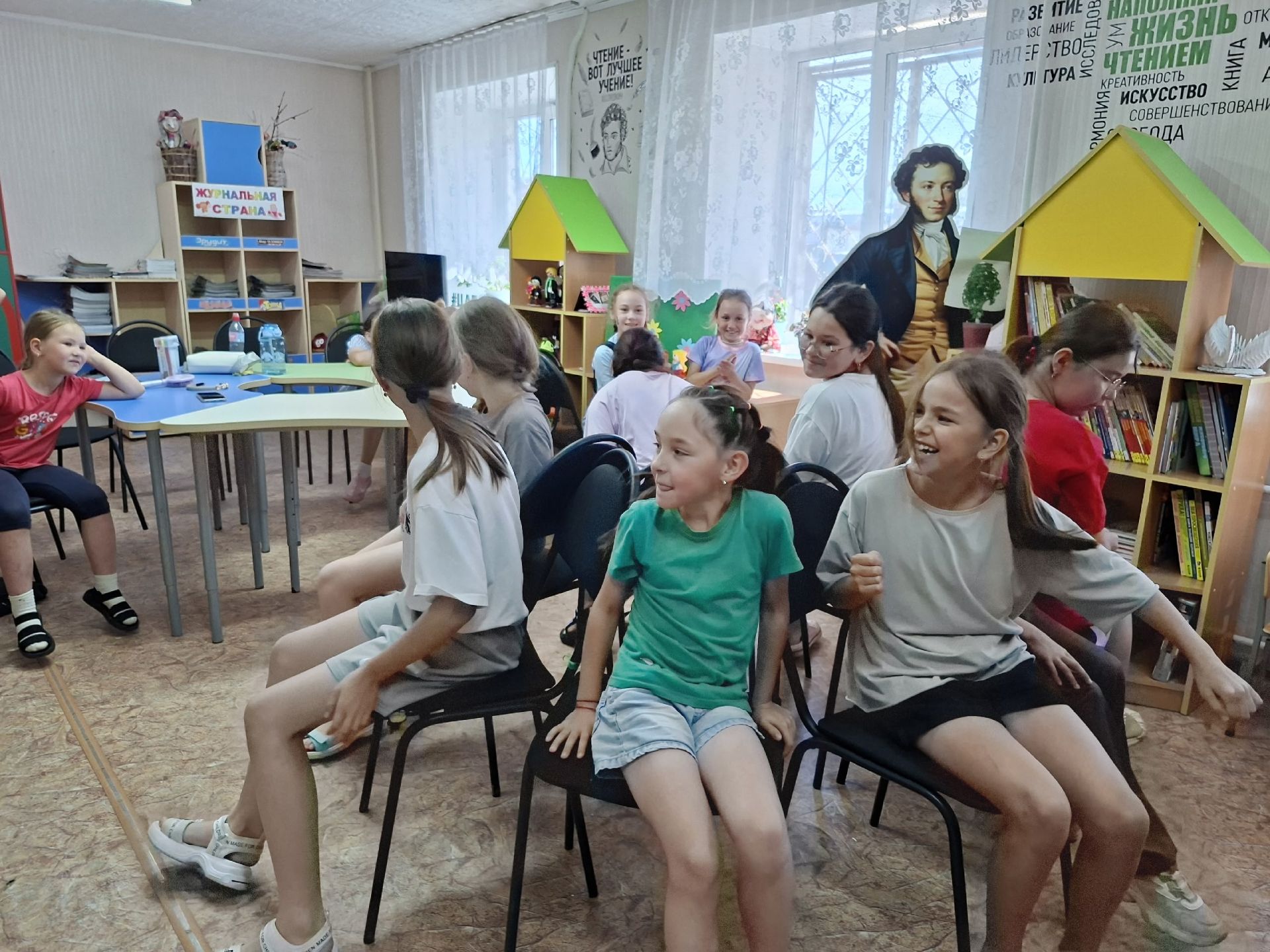 В библиолагере «Книжная радуга» прошёл «День творческих идей»