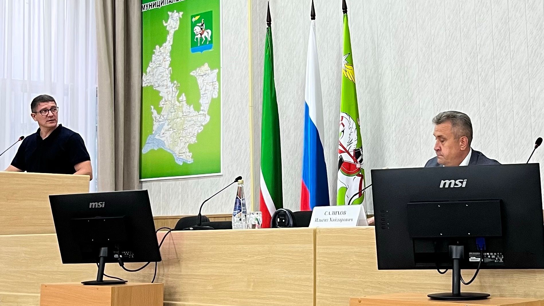В Агрызе прошла рабочая встреча с коллективами предприятий ЖКХ