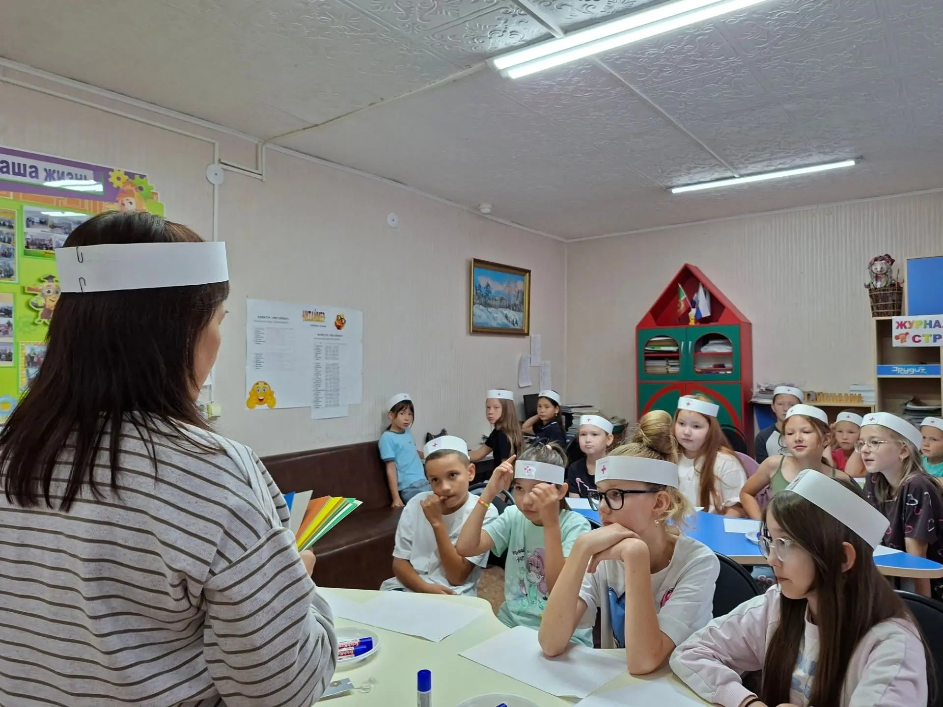 В Центральной детской библиотеке состоялась встреча волонтёрского клуба «Доктор Китапкин»