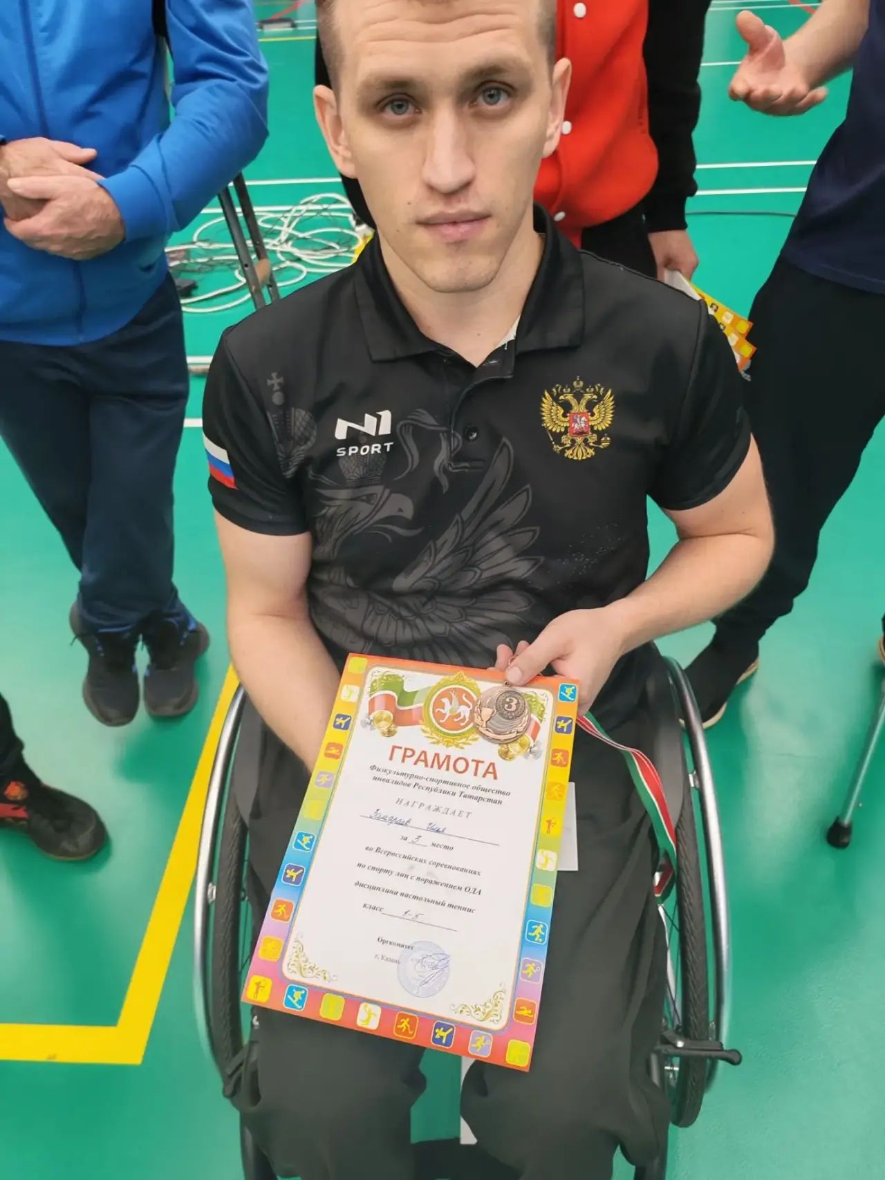 Агрызские теннисисты выступили на всероссийском уровне: Замараев взял бронзу