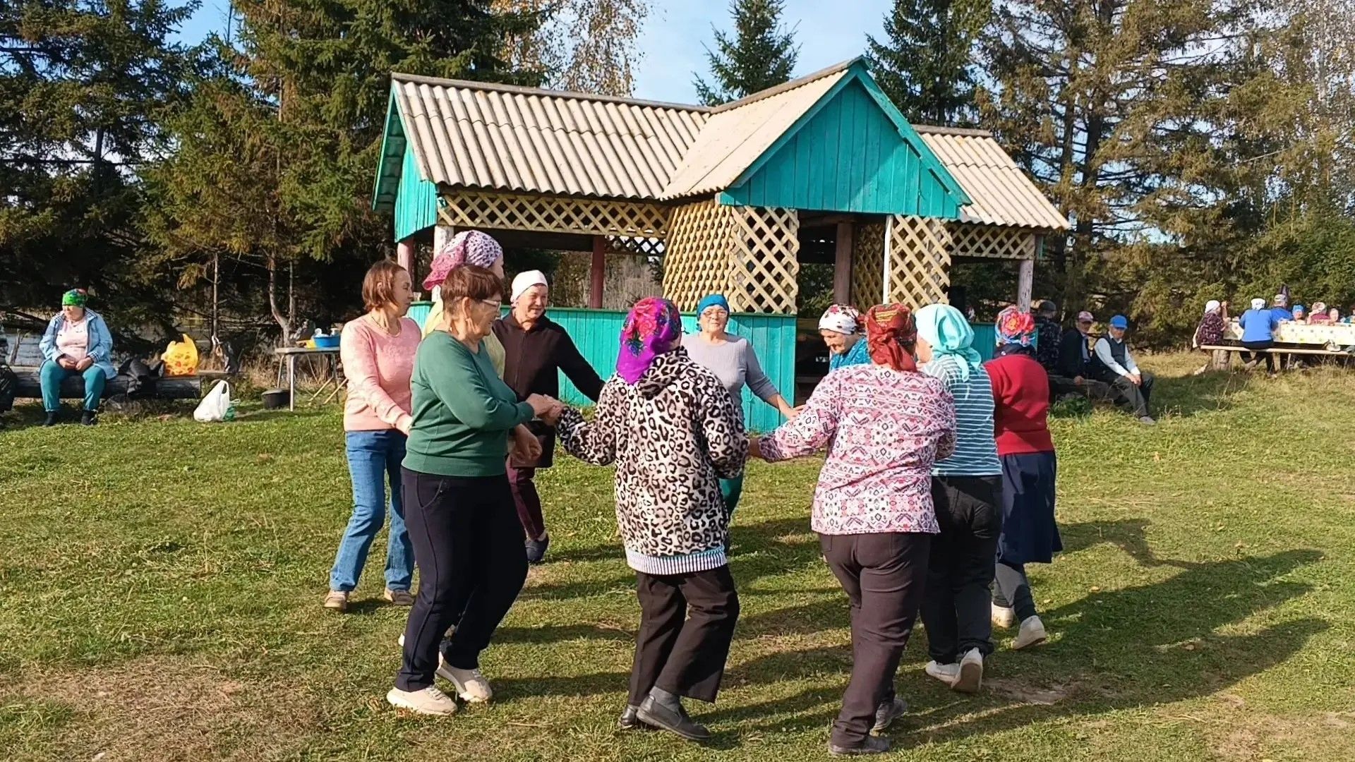 Для пожилых жителей Бим и Пелемеша организовали праздник на природе