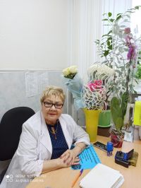 Врач-невролог узловой поликлиники Лилия Губайдуллина отметила 70-летний юбилей