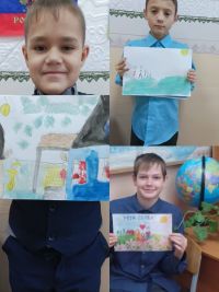 В Агрызской школе-интернат прошел конкурс рисунков «Моя Семья»