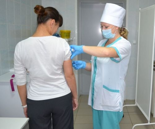 Гриппка каршы прививка куйдыру дәвам итә