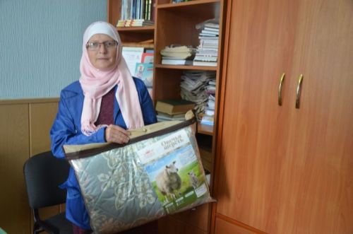 Наиля ШАЙДУЛЛИНА: Мы с удовольствием пользуемся и одеялом, и сковородой, подаренными редакцией районной газеты