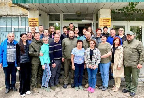 Появились видеокадры встречи Алексея Песошина и Асгата Сафарова с врачами из Татарстана в ЛНР