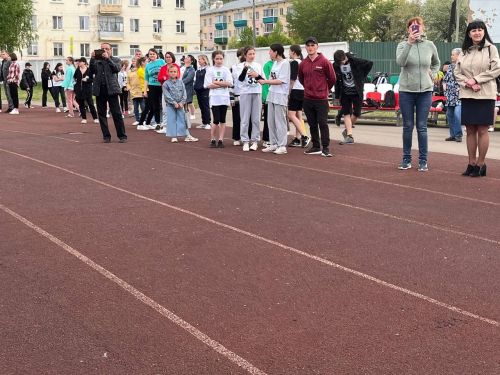 Эстафета Мира прошла на стадионе в Агрызе