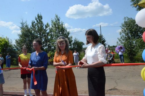 Первая в районе спортплощадка ГТО появилась в селе Терси (ФОТО, ВИДЕО)