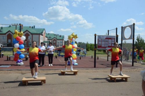 Первая в районе спортплощадка ГТО появилась в селе Терси (ФОТО, ВИДЕО)