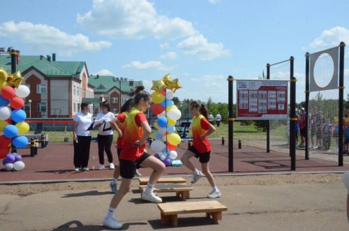 Первая в районе спортплощадка ГТО появилась в селе Терси (ФОТО, ВИДЕО)