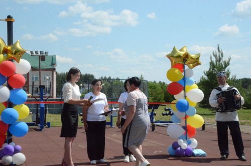 Первая в районе спортплощадка ГТО появилась в селе Терси (ФОТО, ВИДЕО)