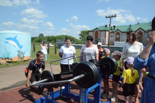 Первая в районе спортплощадка ГТО появилась в селе Терси (ФОТО, ВИДЕО)