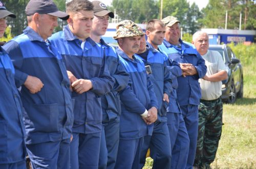 Әгерҗе районында комбайннар парады узды