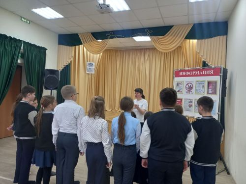 В Шаршаде прошла тематическая беседа на тему «Наш мир без терроризма»