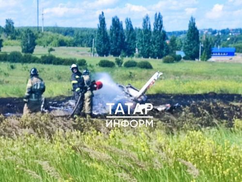 Три человека погибли в результате крушения легкомоторного самолета в Татарстане