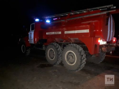 В начале июля в Агрызском районе произошло сразу два пожара