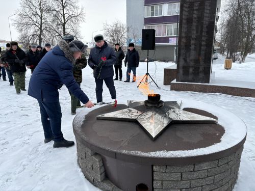 В Агрызе состоялась Акция Памяти в честь воинов - интернационалистов