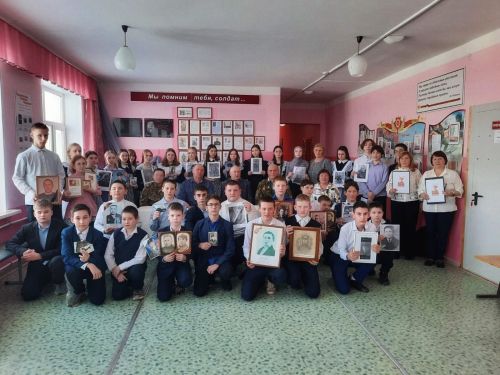 В Сарсак-Омгинском лицее состоялся парламентский урок «Святое дело – Родине служить!»
