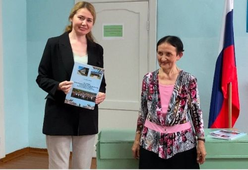 В Красноборской школе прошла презентация книги Раузы Ямалиевой об истории школы