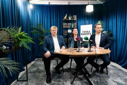 В Казани открылось общественное пространство «Точка выбора» на набережной Казанки