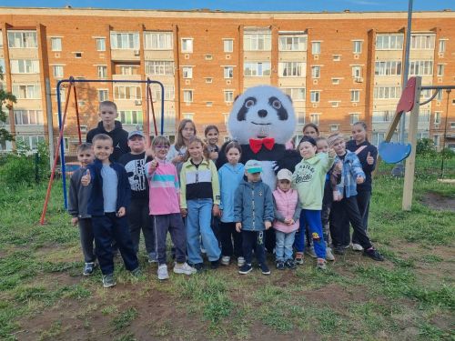 В ТОС «Дружный двор» прошло веселое мероприятие для детей