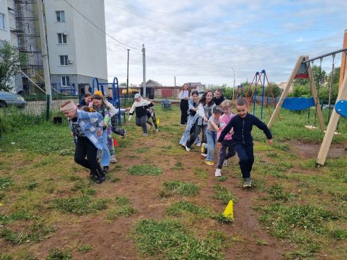 В ТОС «Дружный двор» прошло веселое мероприятие для детей