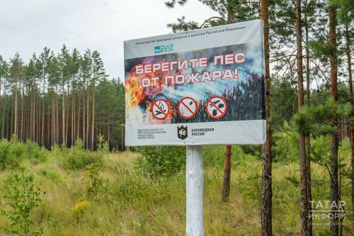 Әгерҗе районы урманнарында янгын куркынычының дүртенче классы кертелде