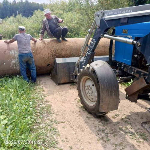 Жители Бимского сельского поселения общими усилиями отремонтировали мост через реку Пелемеш