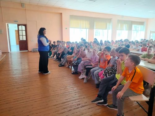 Профилактическое мероприятие по ПДД прошло в пришкольном лагере школы №2