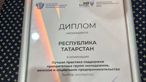 Проект развития молодежных стартапов Татарстана признан лучшим в стране