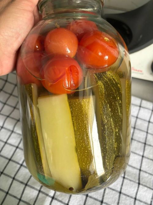 Заготовка на зиму: маринованные кабачки